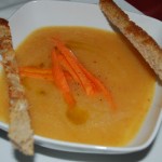 Zuppa di carote allo zenzero